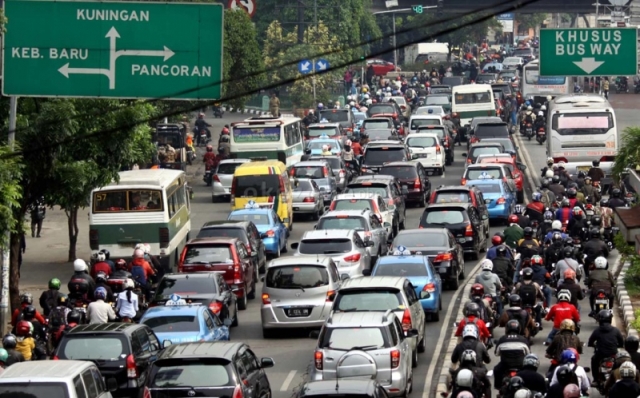  Jakarta Macet, Masyarakat Rugi Rp150 Triliun per Tahun